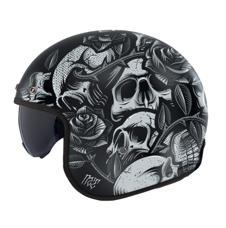 Casca open face motociclete MT Le Mans 2 S SV Breakout B2 negru mat (ochelari soare integrati) – omologare noua ECE 22.06 [2]