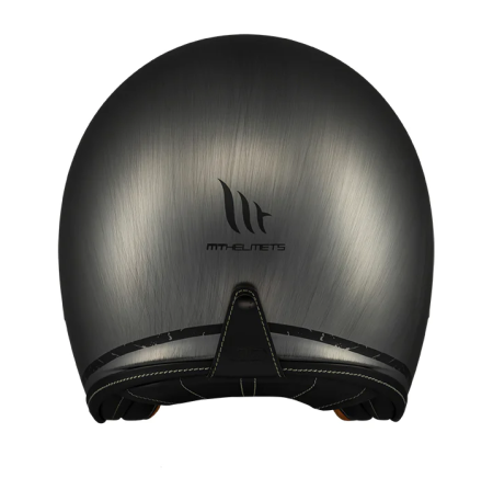 Casca open face motociclete MT Le Mans 2 S SV Scratched Chrome A2 gri mat (ochelari soare integrati) – omologare noua ECE 22.06 [4]