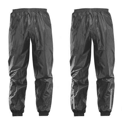 Costum moto ploaie (geaca+pantaloni) Seventy galben/negru (montare peste echipament) [1]