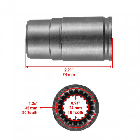 Culisanta/Cupla cardan 703500678 si inel uzura ATV Can-am BRP Outlander/Renegade G2 2013+ [1]