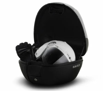 Cutie portbagaj (topcase) Shad model SH33 culoare: negru (volum: 33 litri) – include placa de montaj [1]