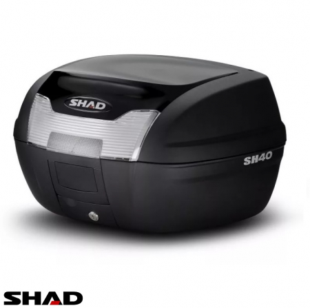 Accesorii Moto/Atv - Cutie portbagaj (topcase) Shad model SH40 culoare: negru (volum: 40 litri) – include placa de montaj