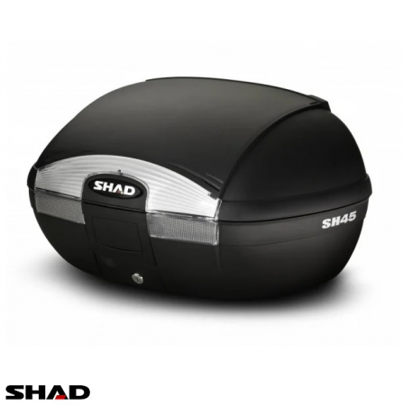 Accesorii Moto/Atv - Cutie portbagaj (topcase) Shad model SH45 culoare: negru (volum: 45 litri) – include placa de montaj