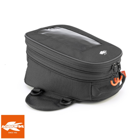Consumabile-Accesorii Moto/Atv - Geanta extensiva rezervor motocicleta Kappa – model ST108 Striker (volum: 5-7L) (fixare cu magneti sau cureluse) – culoare: negru