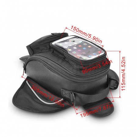 Geanta rezervor moto/Tank Bag, impermeabila, prindere magnetica [3]