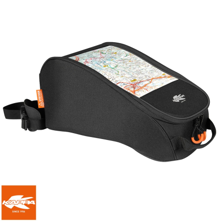 Consumabile-Accesorii Moto/Atv - Geanta rezervor motocicleta Kappa – model ST113 Tanklock (volum: 9L) – culoare: negru – fixare pe rezervor, cu prindere speciala