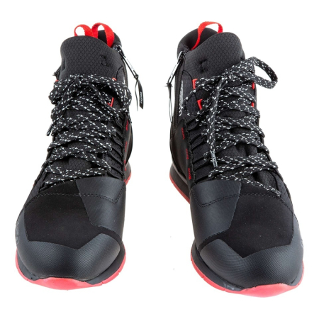 Ghete moto Urban barbati All Season Ixon model Freaky WP MS culoare: negru/rosu/alb (100% waterproof) [2]