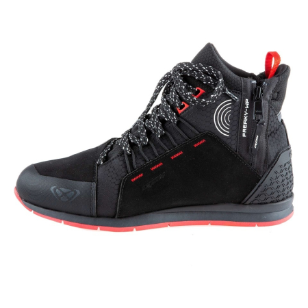 Ghete moto Urban barbati All Season Ixon model Freaky WP MS culoare: negru/rosu/alb (100% waterproof) [3]