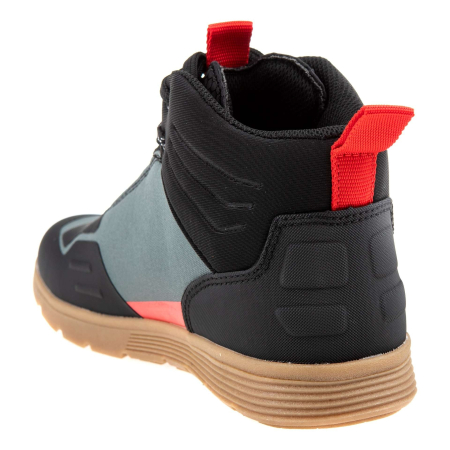 Ghete moto Urban barbati vara Ixon model Hopper MS culoare: verde/negru/rosu [5]