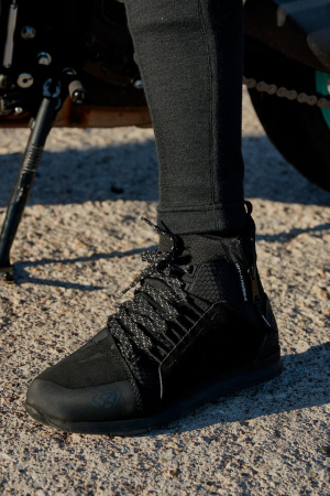 Ghete moto Urban femei All Season Ixon model Freaky WP LS culoare: negru (100% waterproof) [5]