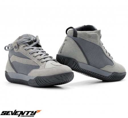 Incaltaminte Seventy - Ghete moto Urban Unisex Seventy model SD-BC12 culoare: gri