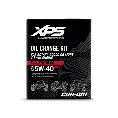 Consumabile/Ulei - Kit revizie ulei XPS 5w40 atv Canam/Brp ulei motor+filtru oem, 9779405