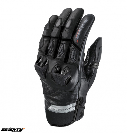 Manusi barbati Racing/Naked iarna Seventy model SD-N47 negru/gri [1]