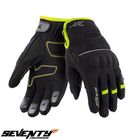 Manusi femei - Manusi femei Touring iarna Seventy model SD-C45 negru/galben – WinterTex