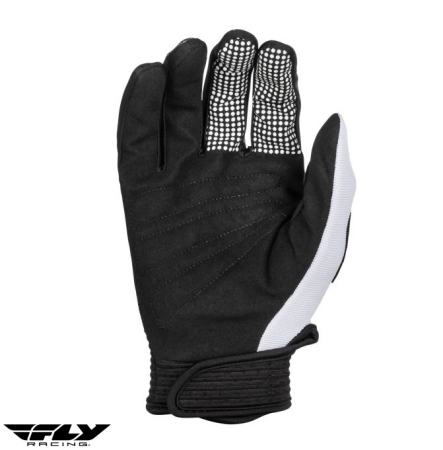 Manusi moto unisex cross-enduro Fly Racing model F-16 culoare: negru/alb [1]