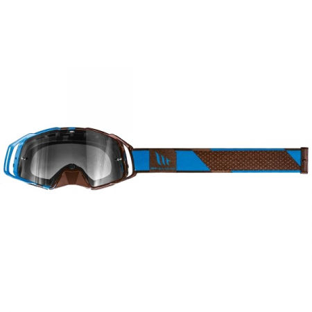 Ochelari MX Evo Stripes MtHelmets motocross/enduro/atv/schi, negru-albastru [2]