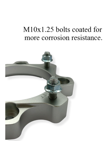 Set distantiere roti ATV 4x136 30MM argintiu - CAN-AM  (PREZON M10x1.25) [3]