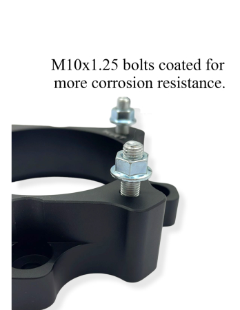 Set distantiere roti ATV 4x136 50MM negru - CAN-AM (PREZON M10x1.25) [1]