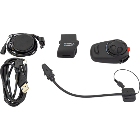 Sistem comunicare moto complet Bluetooth INTERCOM SENA model SMH5-10 – kit 1 bucata (pentru 1 utilizator) [1]