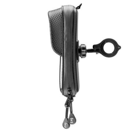 Suport telefon Interphone model Master – carcasa universala cu fermoar – montaj pe ghidon – waterproof – diagonala maxima smartphone: 5.8 inch [2]