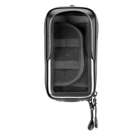 Suport telefon Interphone model Master – carcasa universala cu fermoar – montaj pe ghidon – waterproof – diagonala maxima smartphone: 5.8 inch [1]