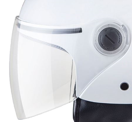 Casti Open-Face - Viziera transparenta casca jet (open face) MT Street (tip MT-V-15)