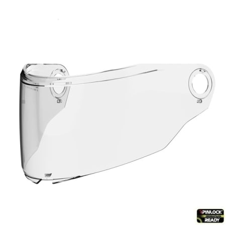 Casti Flip-up/Modulare - Viziera transparenta casca modulabila (flip-up) Axxis GhostFighter SV (ochelari soare integrati) Pinlock Ready – tip viziera: MT-V-36