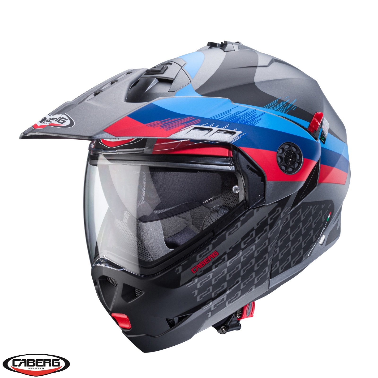 Casca Flip-up MT Atom 2 SV A1, negru mat (ochelari soare