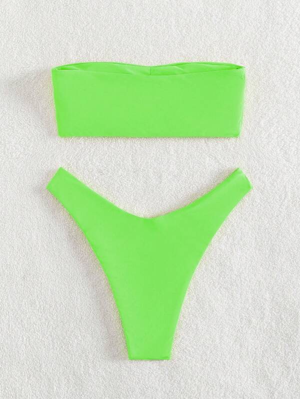 costum de baie brazilian 2 piese talie inalta