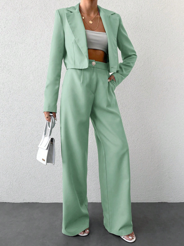 compleu dama elegant cu pantaloni