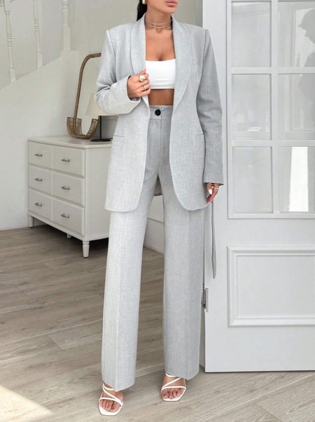 costum dama elegant cu pantaloni