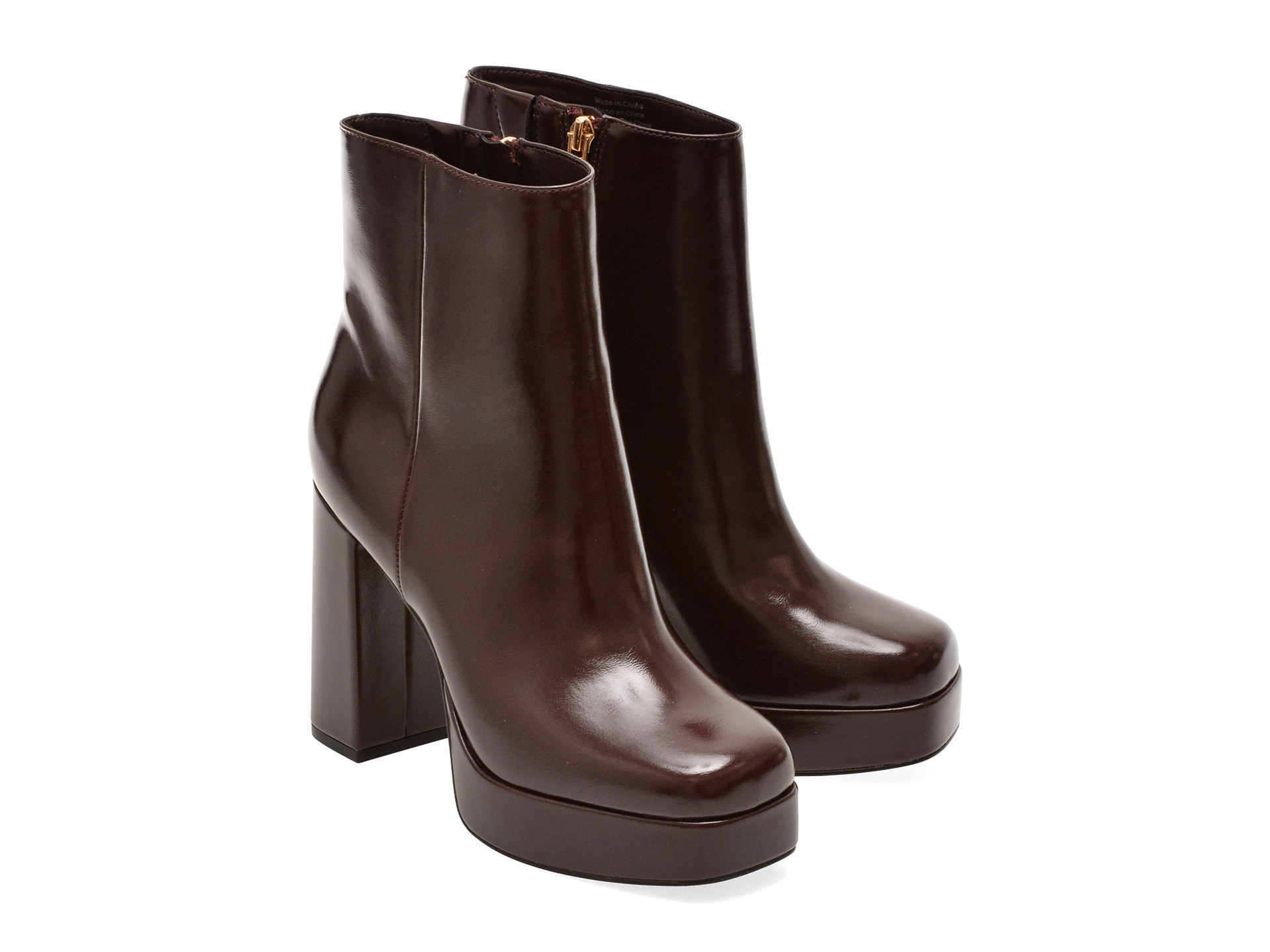 botine cu toc