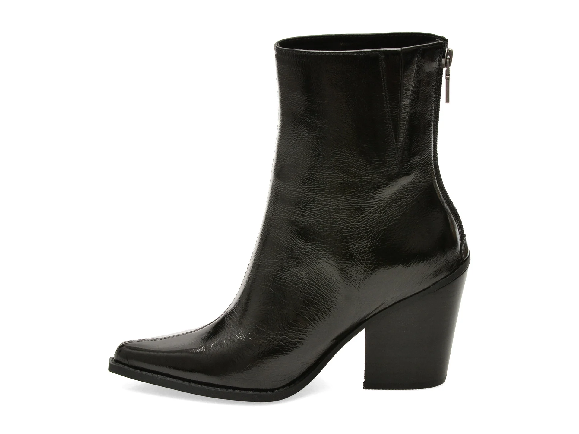 botine cu toc gros