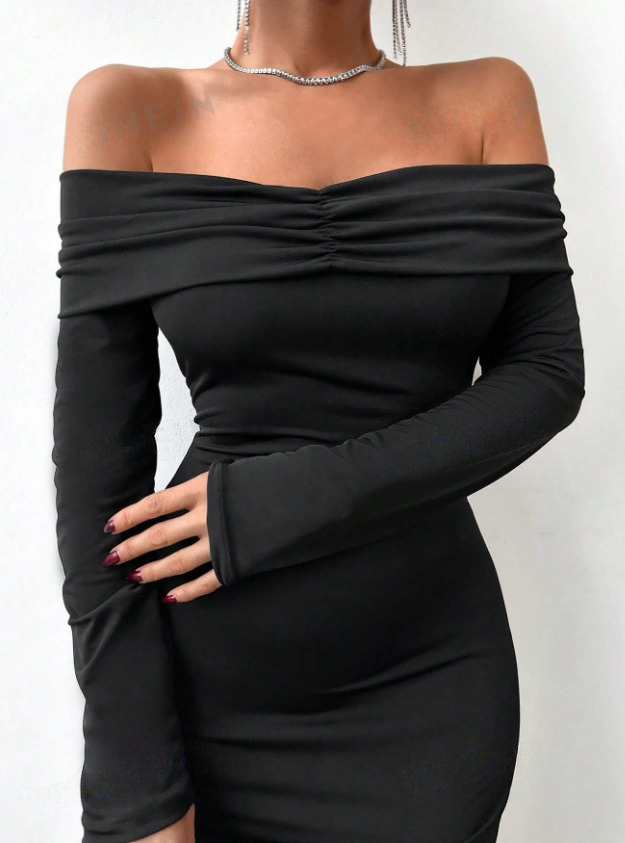 rochie eleganta neagra 
