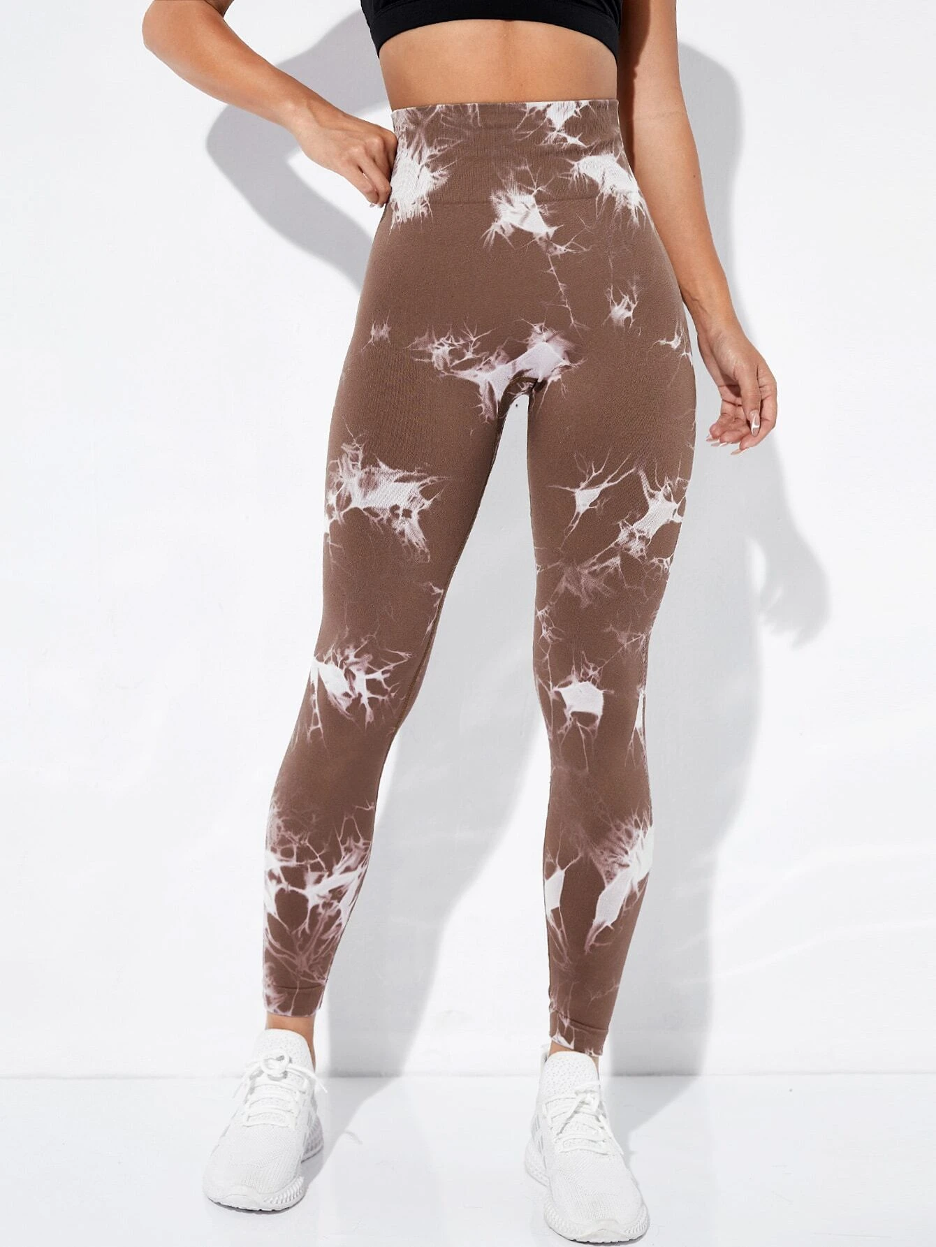 Colanti Fitness Modelatori Talie Inalta Maro [3]