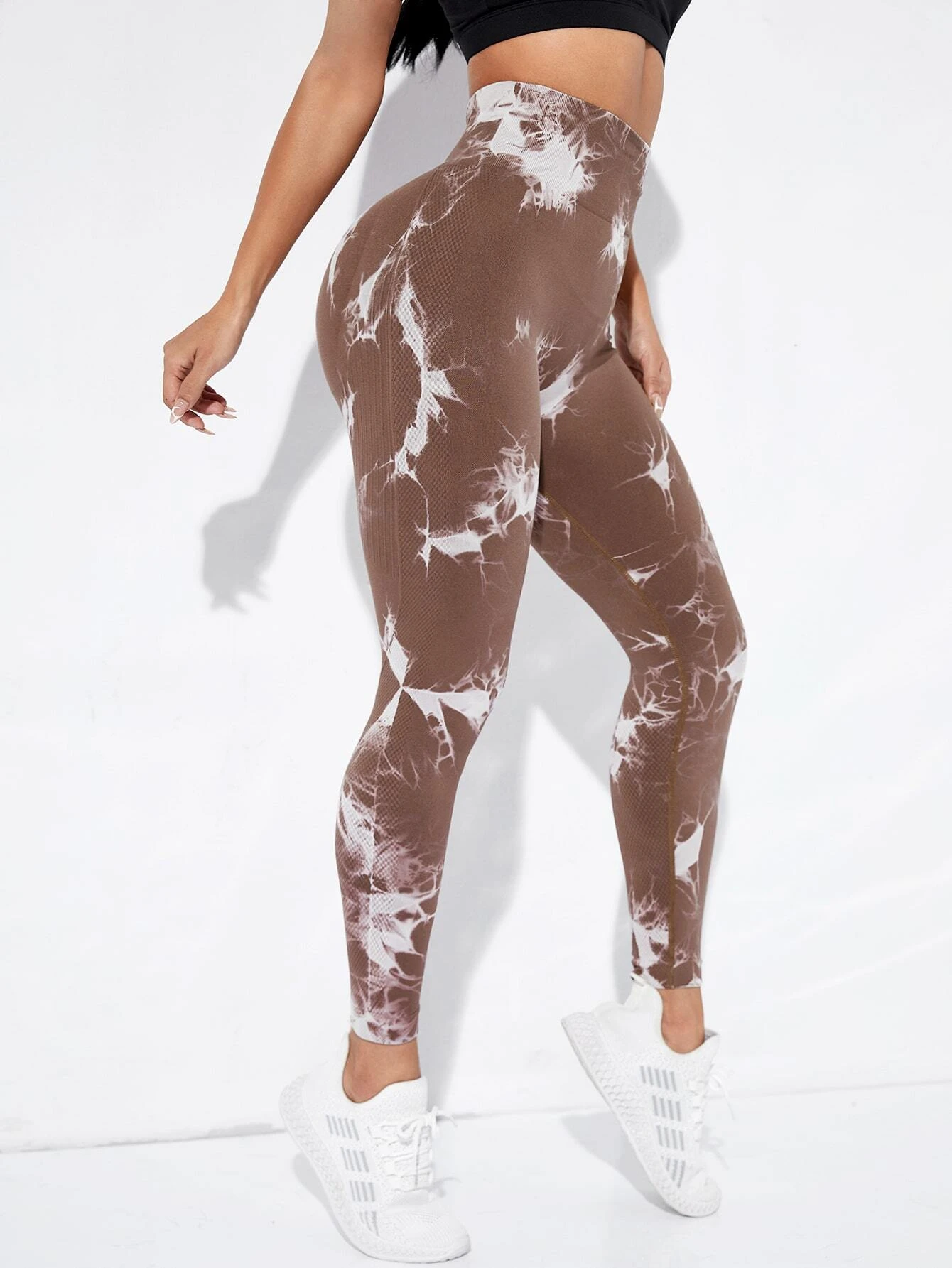 Colanti Fitness Modelatori Talie Inalta Maro [4]
