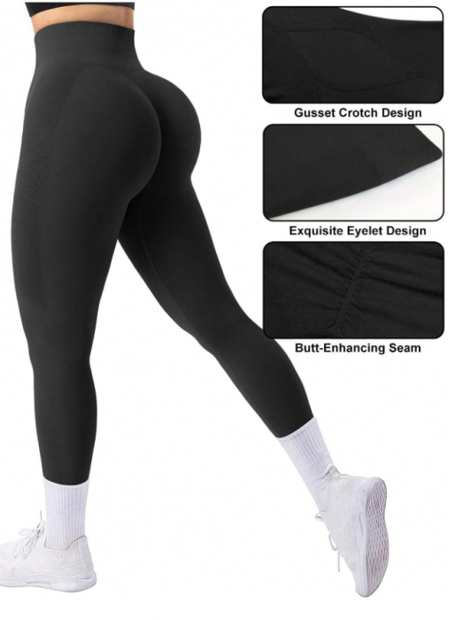 Colanti fitness modelatori negri talie inalta [2]