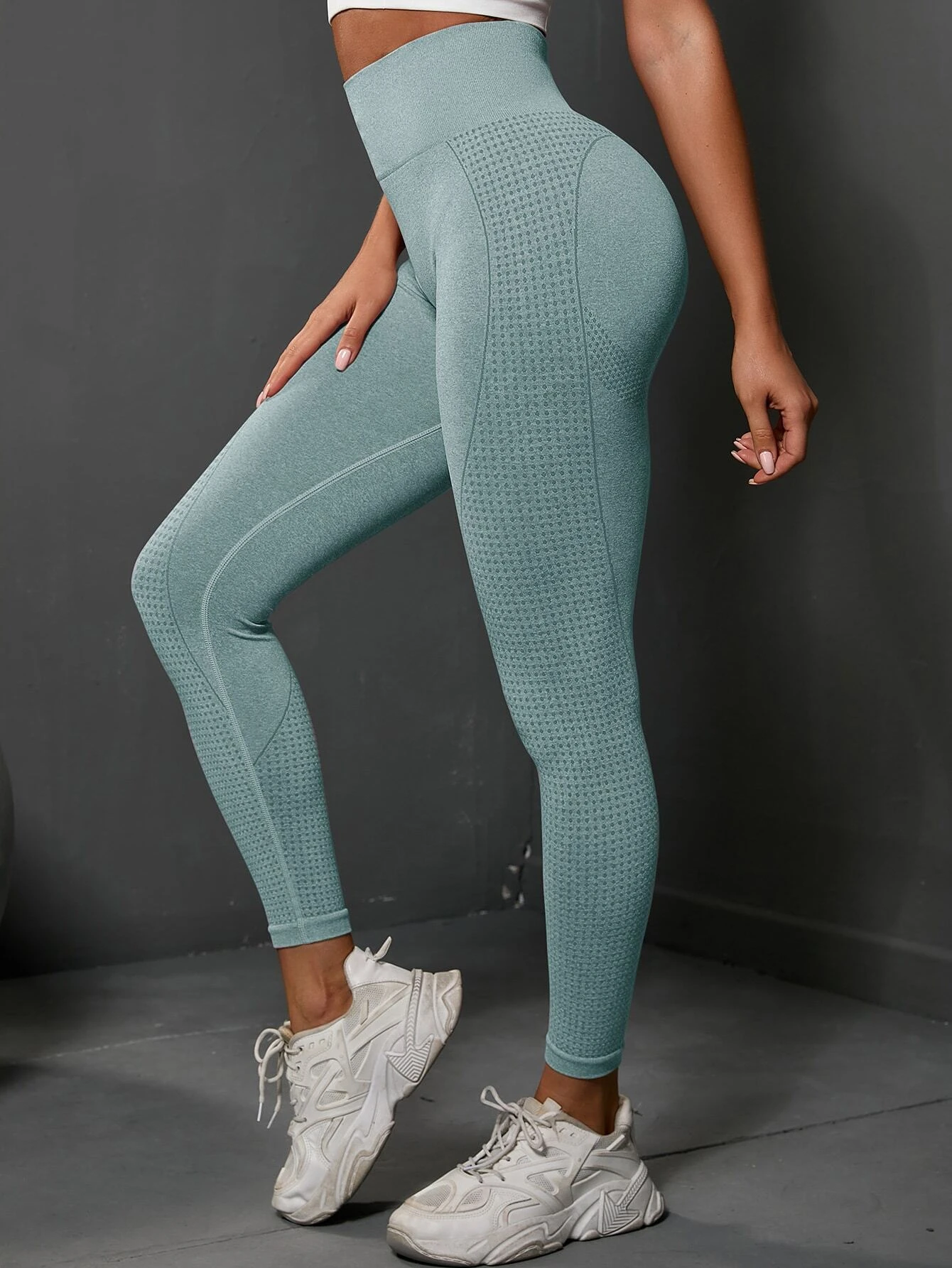 colanti fitness talie inalta push up [2]