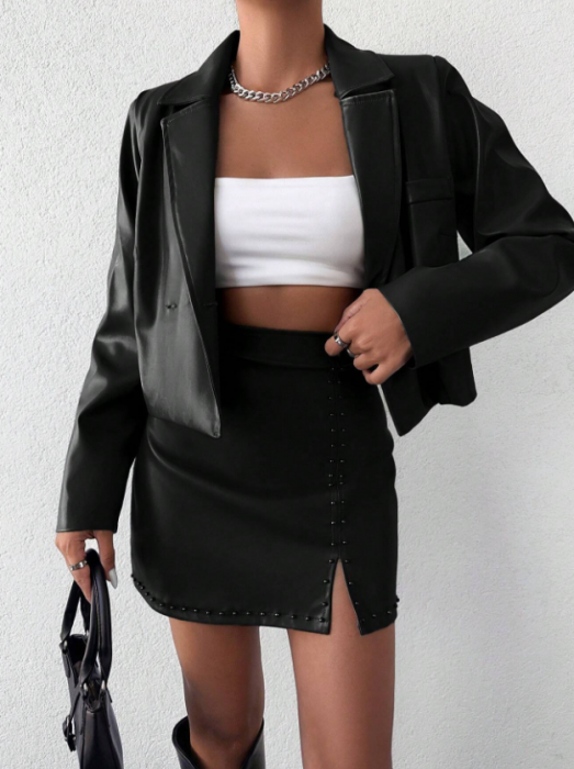 compleu dama elegant cu fusta [8]