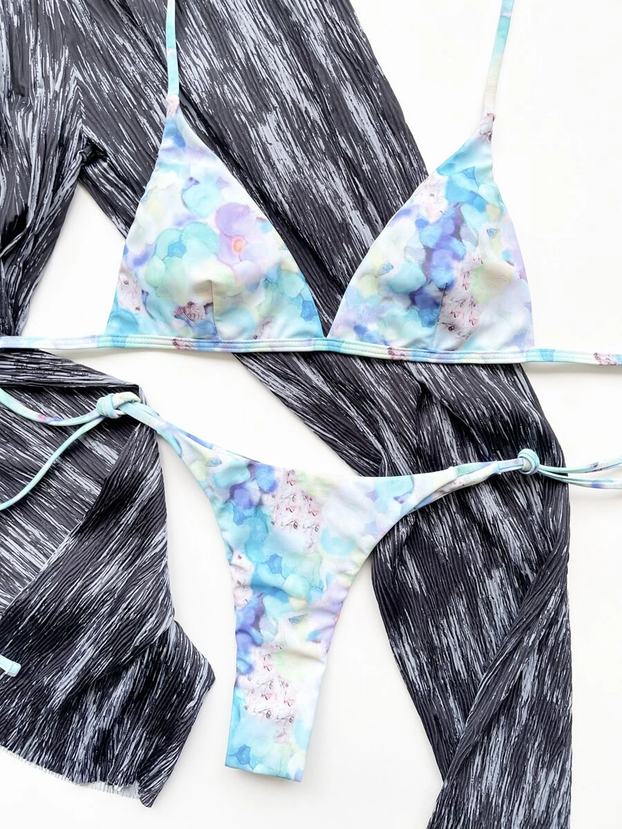 Costum De Baie Cu Imprimeu Floral | Sequin Couture [2]