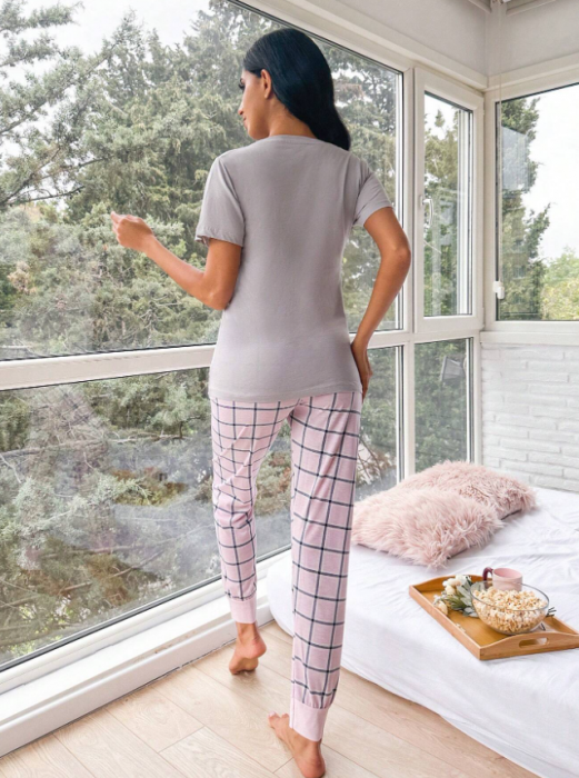 pijamale dama cu pantaloni lungi [2]