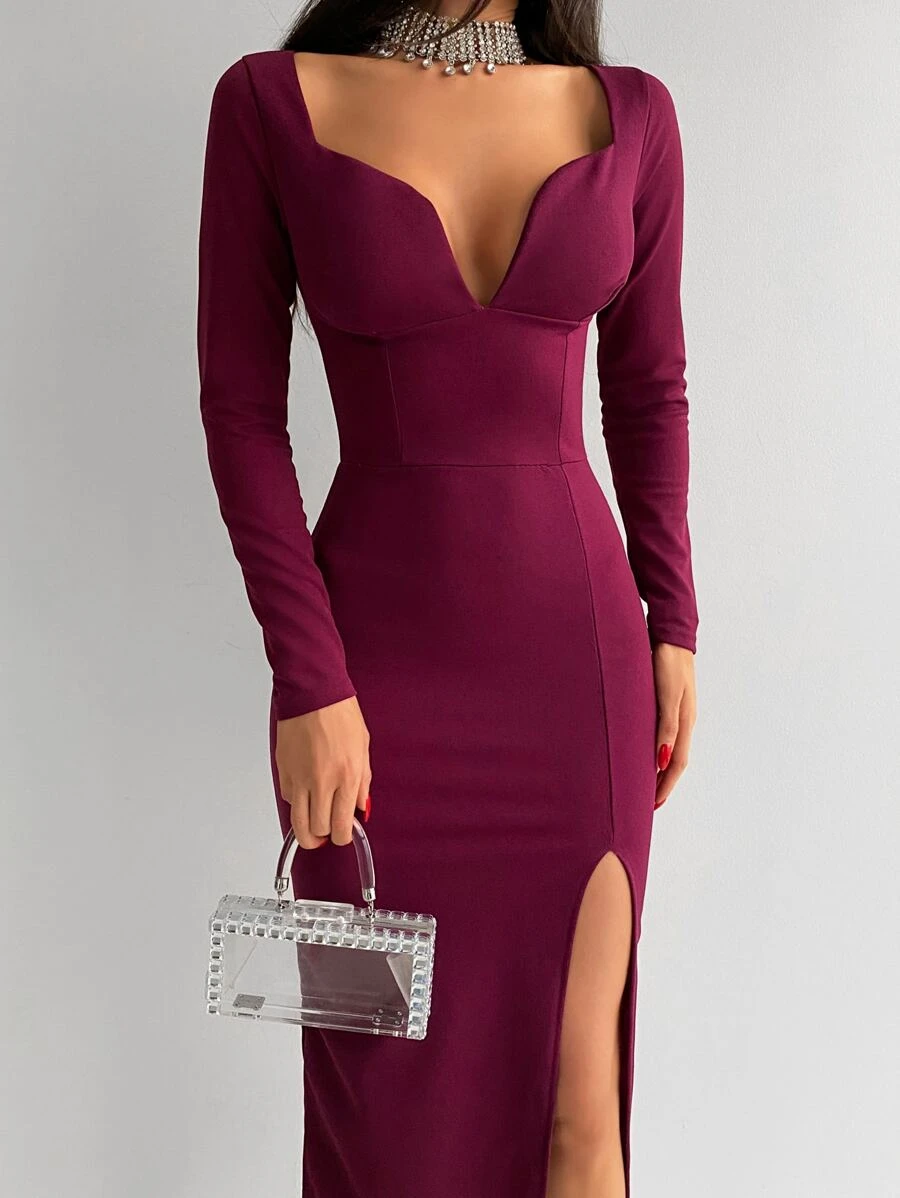 rochie eleganta lunga de ocazie [4]