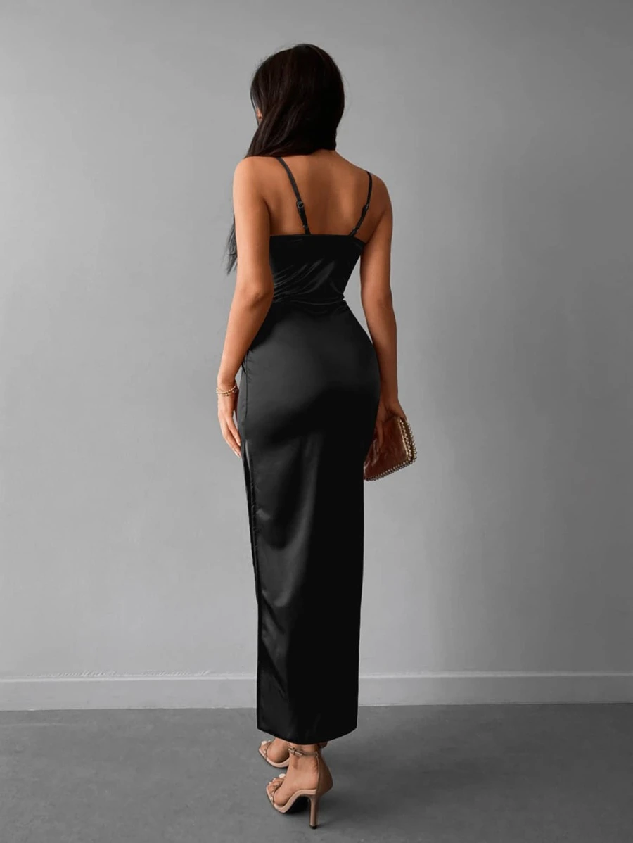 rochie eleganta de ocazie neagra [2]