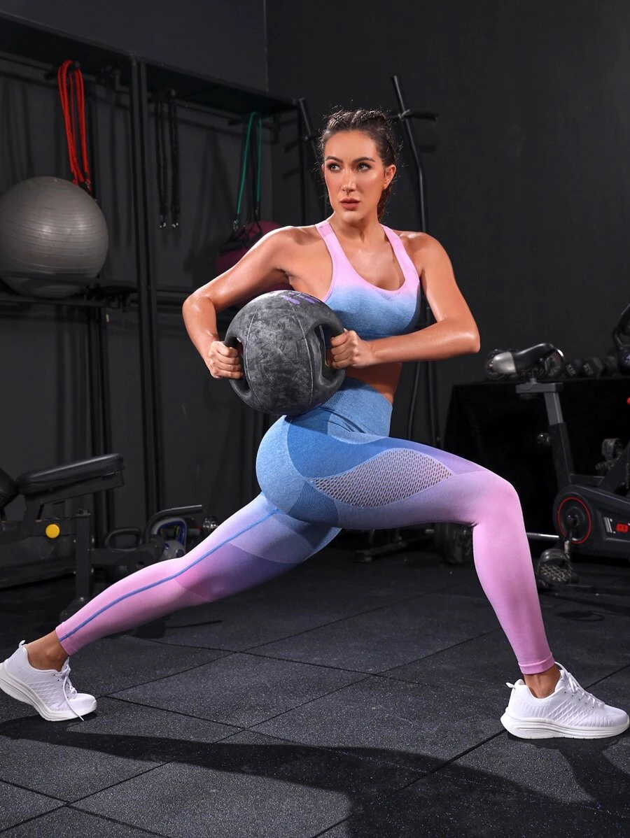 set fitness dama cu colanti modelatori [4]