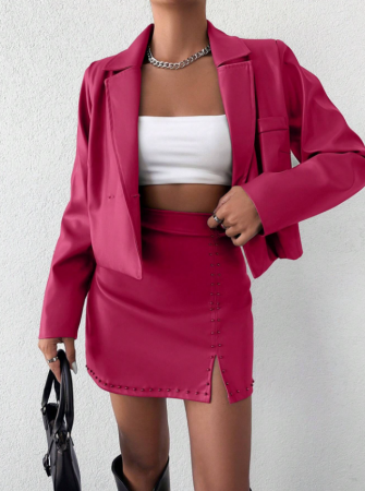 compleu dama elegant cu fusta [8]