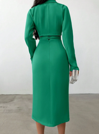 compleu dama elegant cu fusta [2]