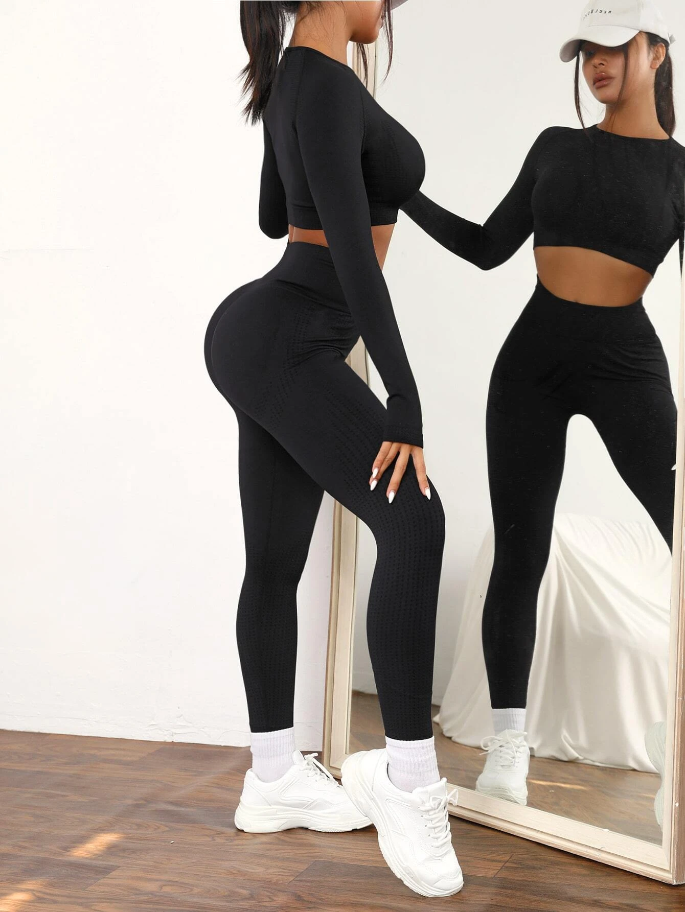 compleu fitness negru dama [5]
