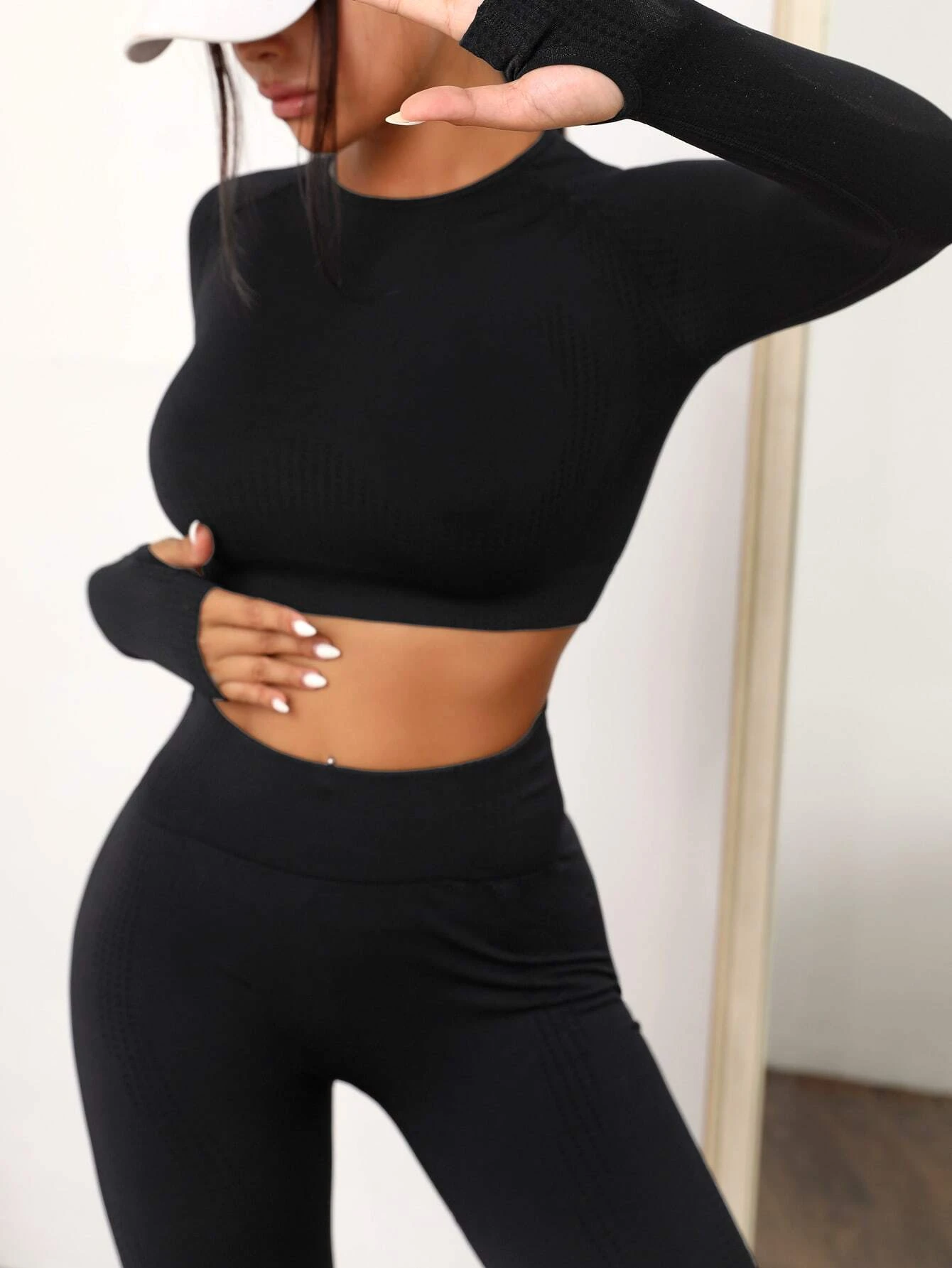 compleu fitness negru dama [4]