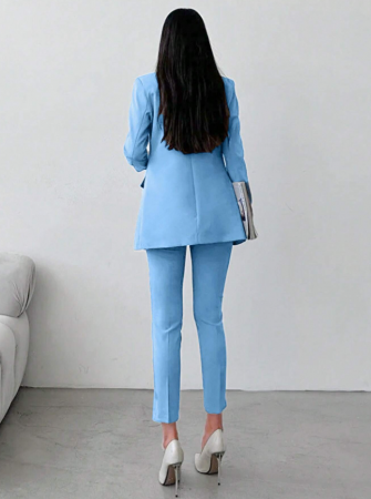 costum dama elegant cu pantalon [3]