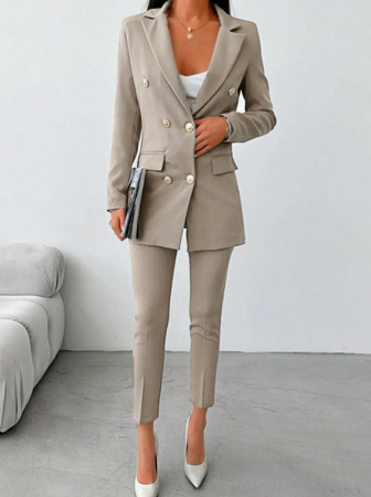 costum dama elegant cu pantalon [2]